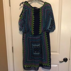 L Print Dress